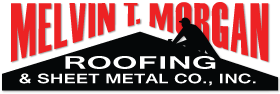 Melvin T Morgan Roofing Logo their website was designed by centralva.net and rose computers